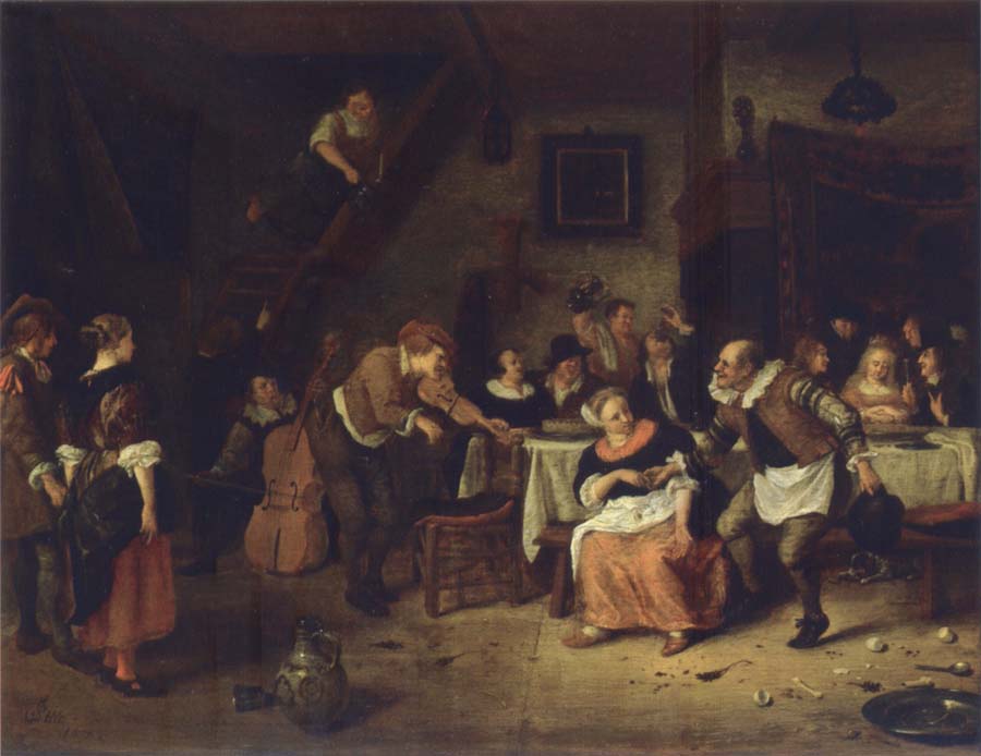 Jan Steen Peasant wedding